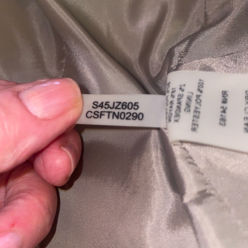 Calvin Klein Classic Gray Suit—Ladies Petite - Picture 7 of 11